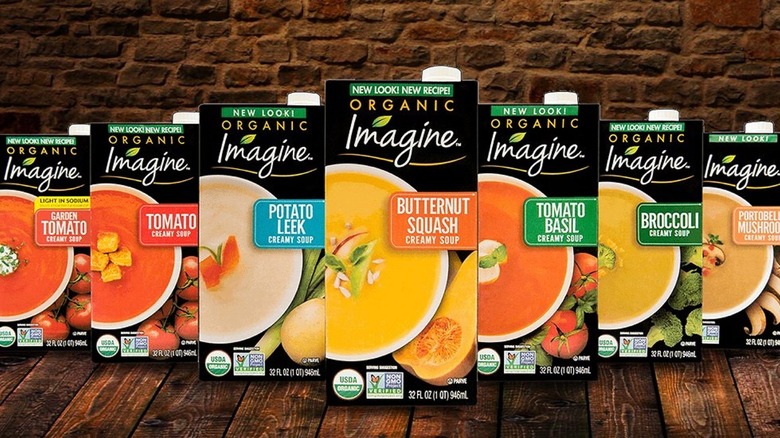 Assorted Imagine soups