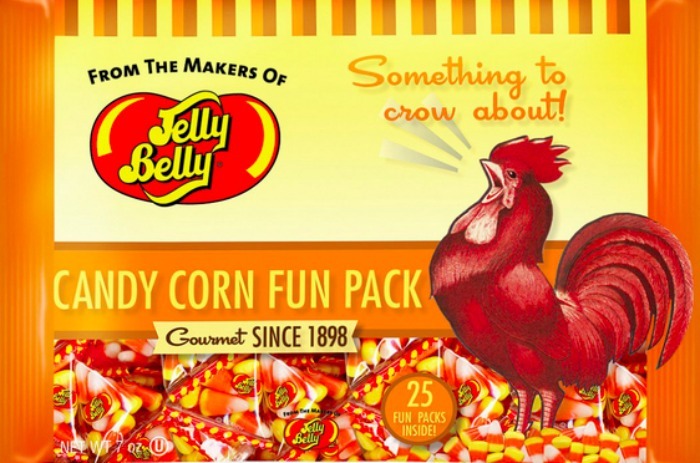 Candy corn used to be called chicken feed