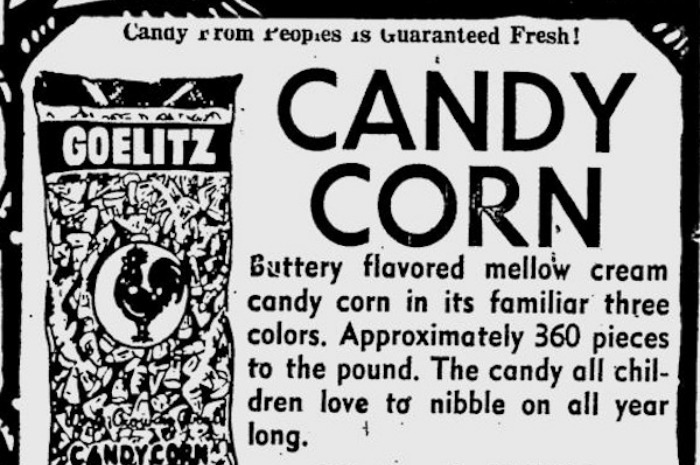 Candy corn wasn't always associated with Halloween