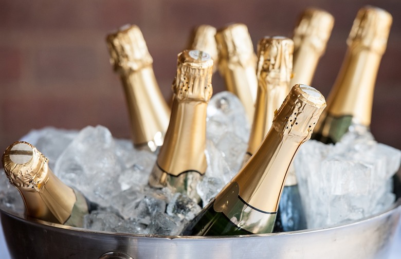 You shouldn't store Champagne in the refrigerator