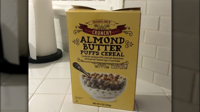 Trader Joe's Crunchy Almond Butter Puffs Cereal