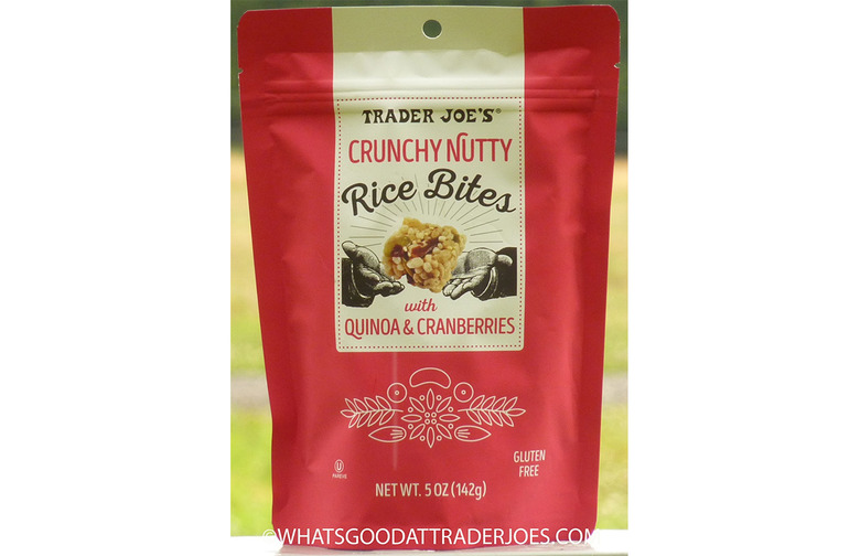 Crunchy Nutty Rice Bites With Quinoa and Cranberry