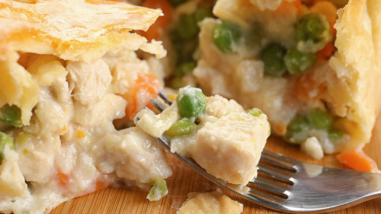 Chicken pot pie filling