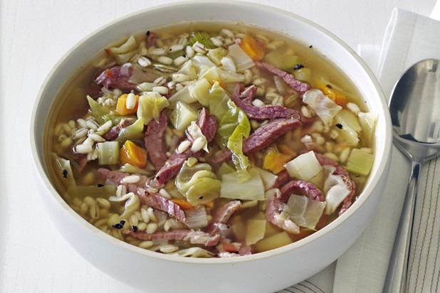 Corned Beef and Cabbage Soup