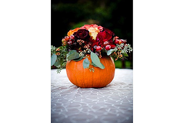 Pumpkins (As a Vase)