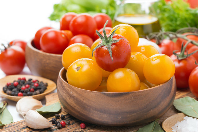 Cherry Tomato Towers