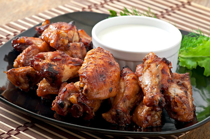 Healthy Hot Wings