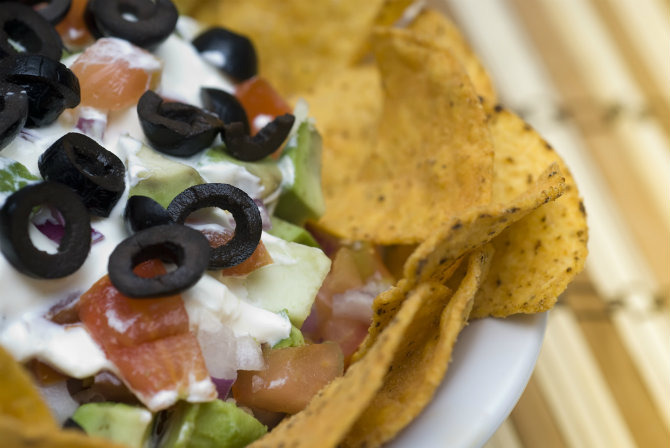 Single-Serving 7 Layer Dip