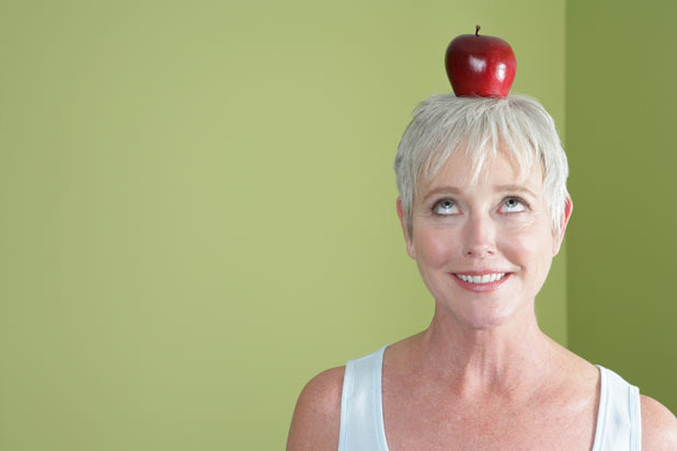 Apple Balance Squat