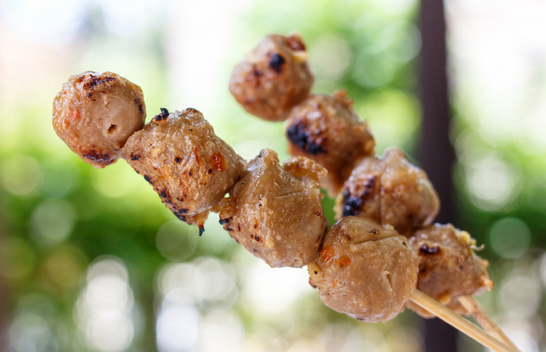 Turkey Meatballs on a Stick