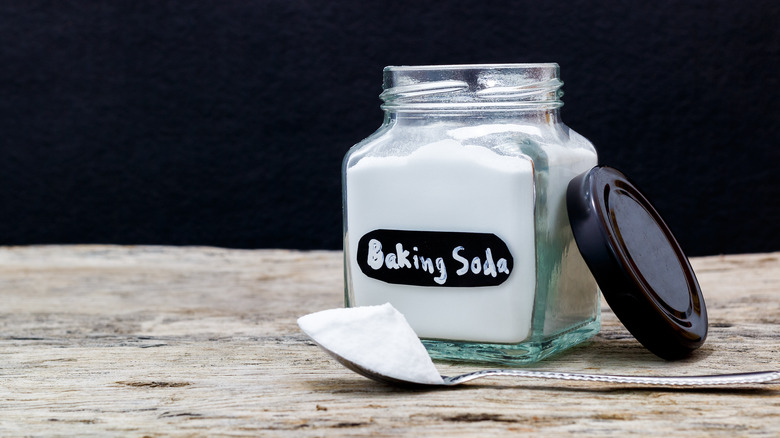 jar of baking soda