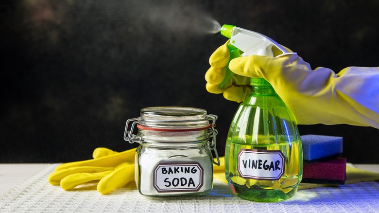 baking soda and vinegar