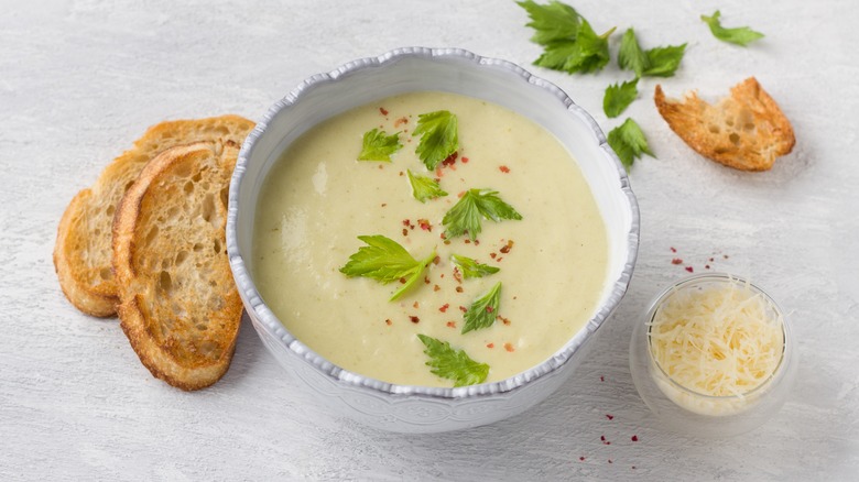 Cream of celery soup