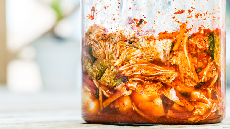 jar of kimchi