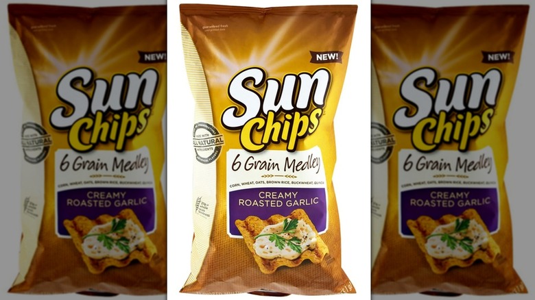 Frito-Lay roasted garlic SunChips