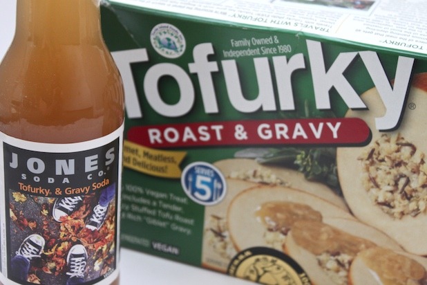 Jones' Tofurky & Gravy Soda