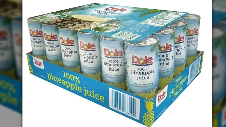 Dole Pineapple Juice case