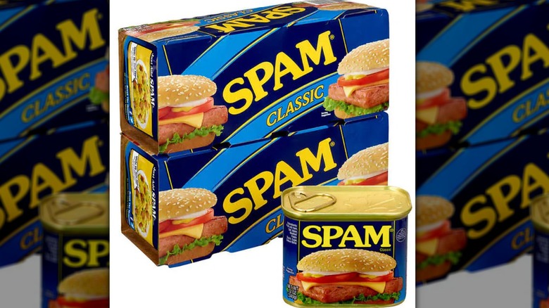 Hormel Classic Spam can package