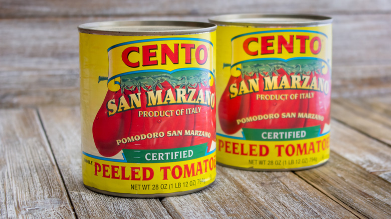 San Marzano canned tomatoes