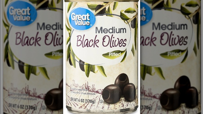 Great Value medium black olives