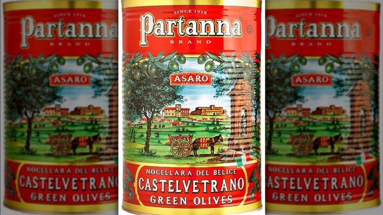 Partanna Castelvetrano green olives