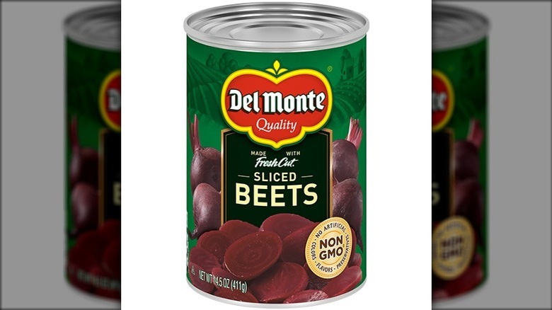 Del Monte canned beets