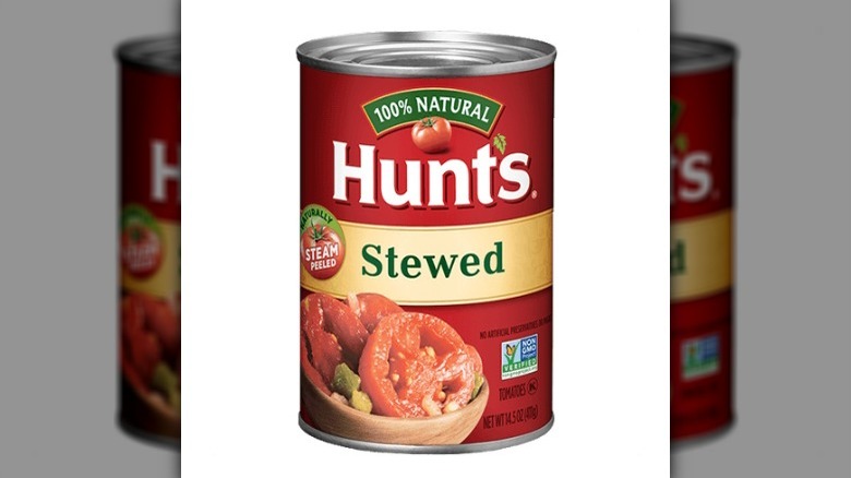 Hunt's canned stewed tomatoes
