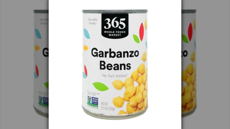 Whole Foods unsalted canned garbanzo beans