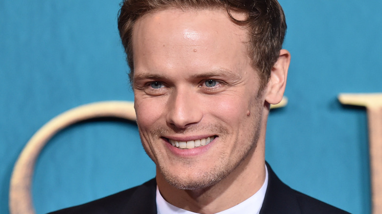 Sam Heughan smiling