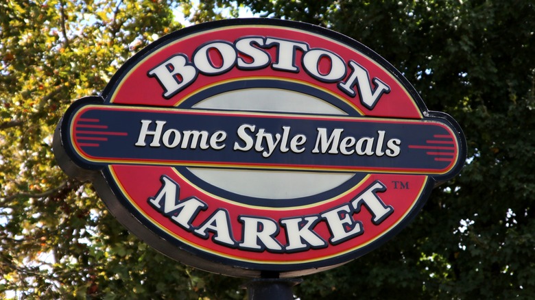 Boston Market sign