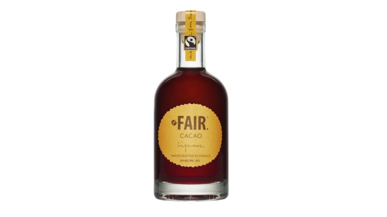 Bottle of Fair cacao liqueur