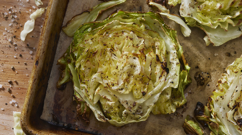 roasted cabbage steaks