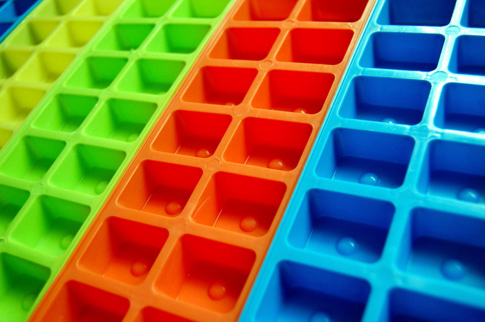 Ice Cube Tray for a Snack Tray