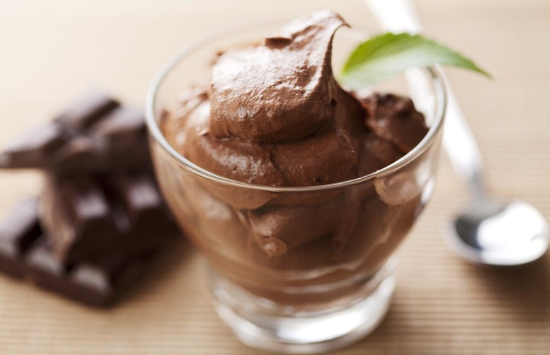 Silky Olive Oil Chocolate Mousse