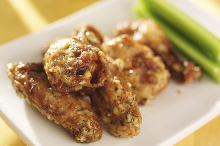 Crispy Garlic Parmesan Wings