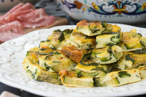 Frittata di Zucchine al Forno (Baked Frittata with Zucchini)