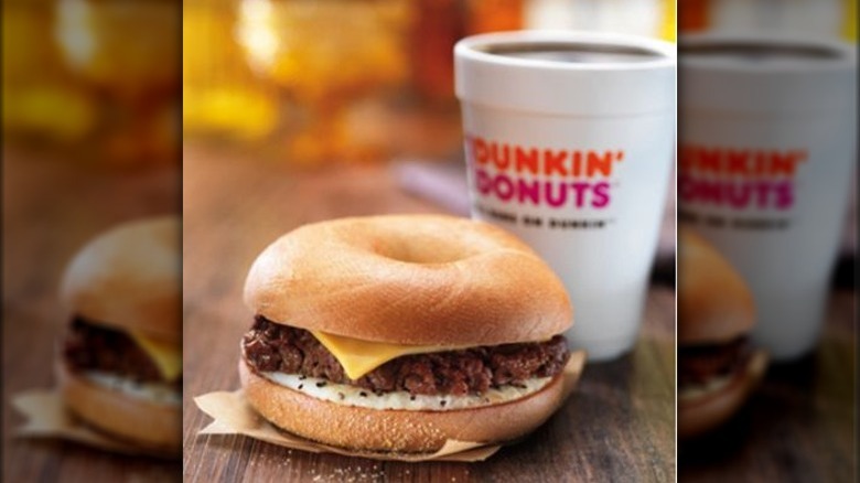 Dunkin's Steak & Egg Sandwich