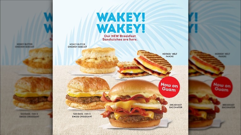 Wendy's breakfast sandwiches ad