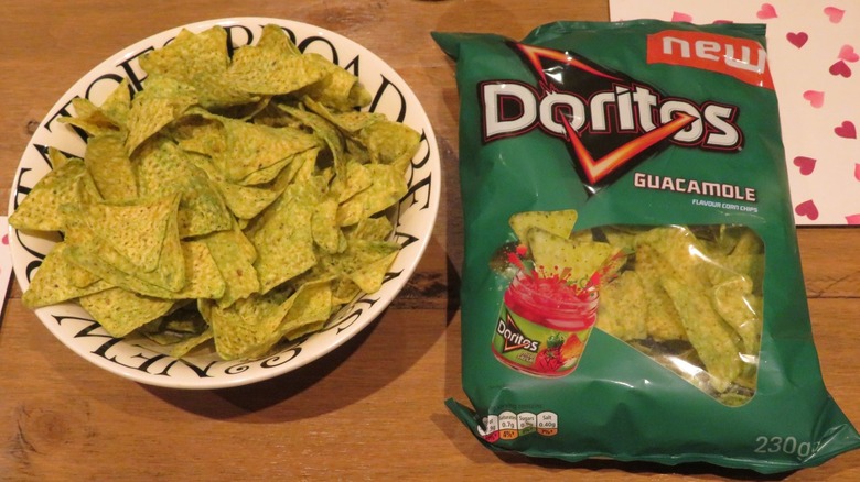 Doritos Guacamole on table