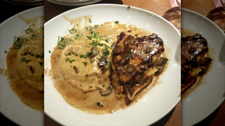 Olive Garden stuffed chicken Marsala