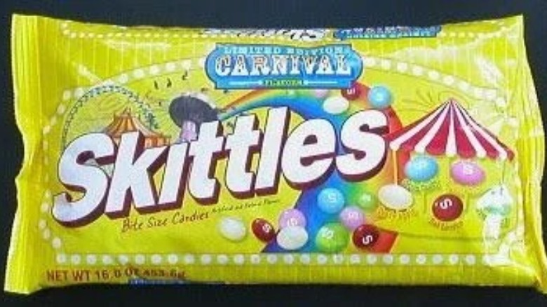 a package of carnival skittles