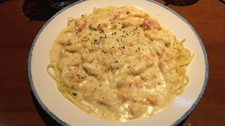 Red Lobster Crab Linguini Alfredo