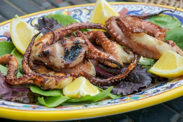 Polpo alla Griglia (Grilled Baby Octopus)