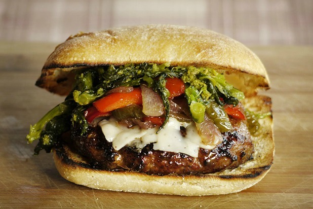 Italian Sausage Burger