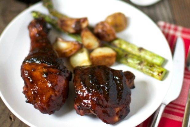 Grilled and Glazed Chicken