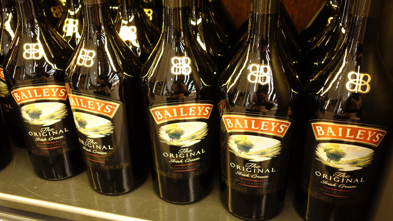 Baileys Irish Cream bottles store