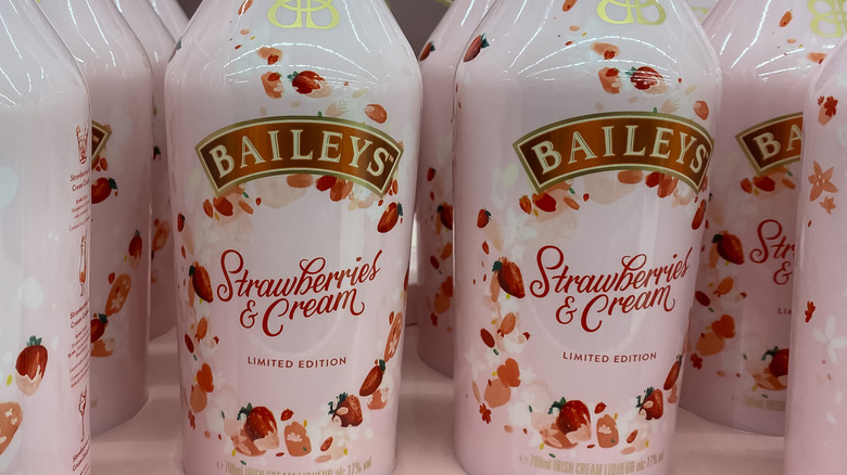 Baileys Strawberries & Cream bottles