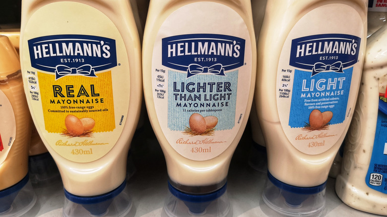 Hellmann's Mayonnaise squeeze bottles