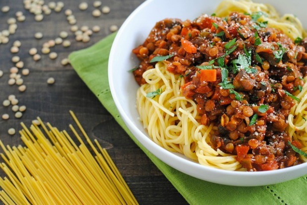 Lentil and Mushroom Ragu 