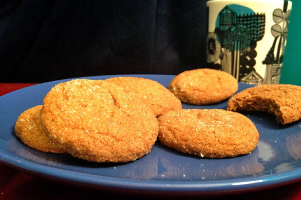 12. Molasses Ginger Snaps